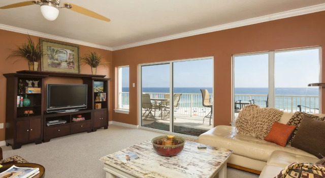 Номер Standard с 3 комнатами с балконом и с видом на море Admirals Quarters by Wyndham Vacation Rentals