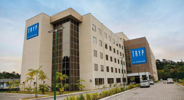 Кровать в общем номере TRYP by Wyndham Manaus Aeroporto