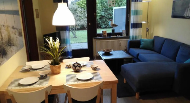Апартаменты Strandnahe Ferienwohnung Duhnen - Garten, Strandkorb, 4 Personen