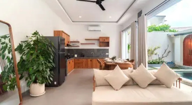 NEW 3BR Villa in Berawa w/ Private Pool Fast Wi-Fi, Rezervovat Vila Chaty v Bali, Chalupa
