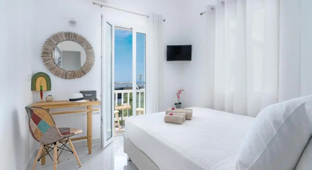 Двухместный номер Deluxe с видом на море Central Suites Mykonos