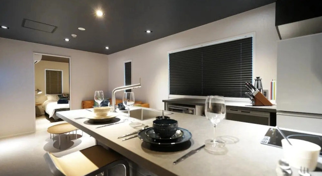 Коттедж Real Life Aoyama 2BR Suite 3-bed 3min Aoyama 1ch