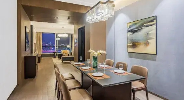 Люкс с 2 комнатами с балконом и с видом на реку OYO Shenzhen Jinxi Hotel