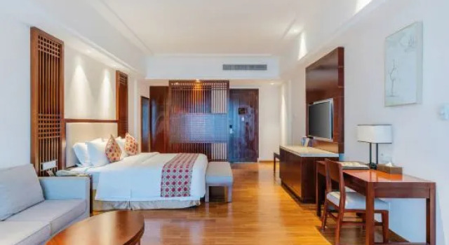 Двухместный люкс с видом на озеро BJG Swan Lake Hot Spring Hotel Yingde
