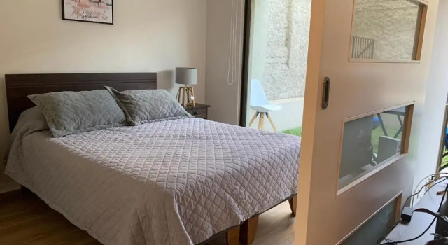 Апартаменты Santiago Centro Boutique con patio privado