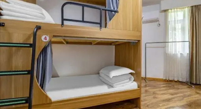 Кровать в общем номере (женский номер) Changqiu International Youth Hostel (Shanghai Hongqiao International Exhibition Center)