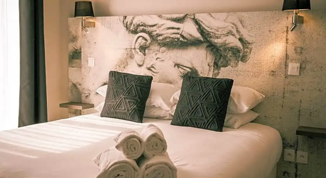 Четырёхместный семейный номер Standard Best Western Plus Antibes Riviera