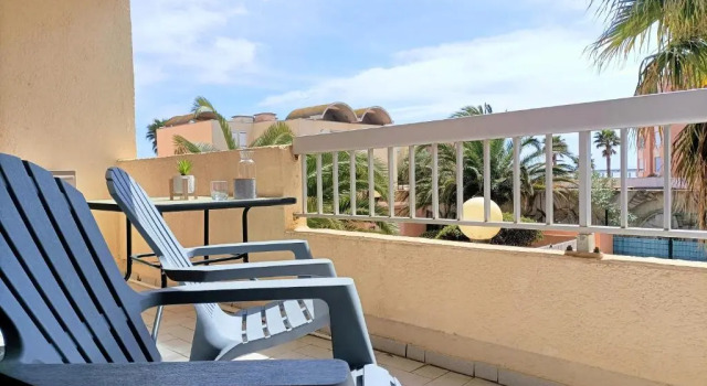 Апартаменты Coquet Appartement T2 PORT DE GRUISSAN 4 personnes 4THAL104
