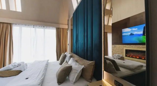 Номер Standard Пентхаус с видом на горы Elexus Apartments Poiana Brasov