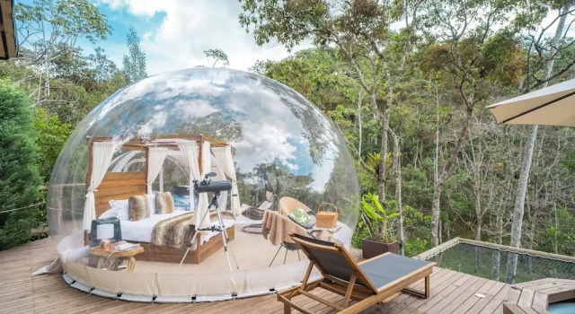 Номер Comfort BubbleSky Glamping Guatapé