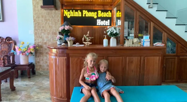 Двухместный номер Deluxe Khách sạn Nghinh Phong Beach Tuy Hòa