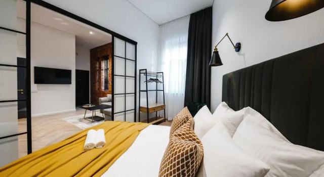 Modern Apartment in Kaunas Center by URBAN RENT, Prenota Appartamento Kaunas Contea di Kaunas