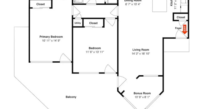 Номер Standard с 2 комнатами с балконом Pawsitively Paradise by Silver Sands Vacation Rentals