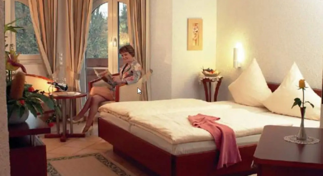 Двухместный номер Standard с балконом Hostellerie Bacher