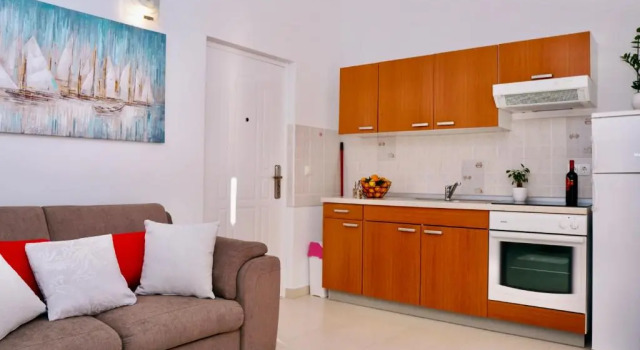 Апартаменты c 1 комнатой с балконом и с видом на море Cvita apartments
