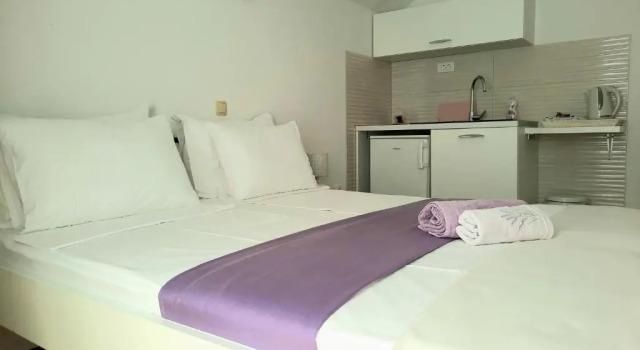 Студия с балконом Apartments Regina