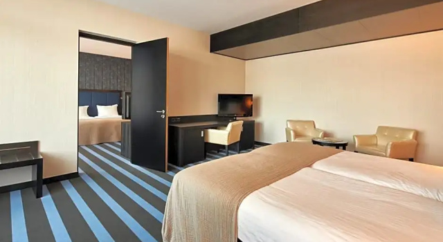 Двухместный семейный номер Standard с видом на озеро Van der Valk Hotel Sneek