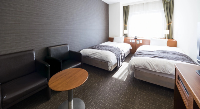 Двухместный номер Comfort Dormy Inn Kurashiki Natural Hot Spring