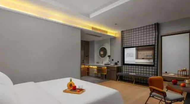 Семейный люкс Deluxe с 2 комнатами PHIREN Hotel (Xincheng Rd, Muping, Ninghai High School, Yantai)