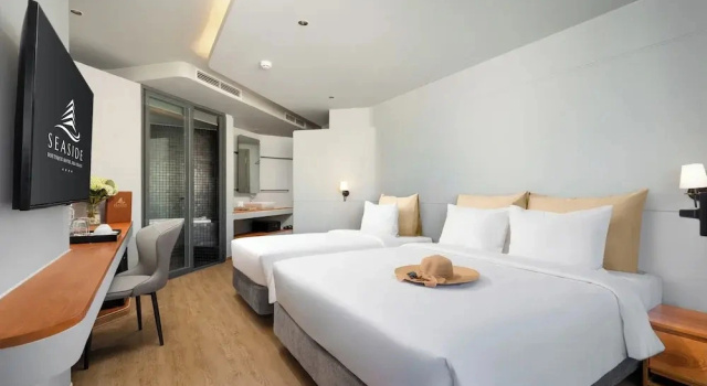 Семейный номер Standard с видом на океан Seaside Boutique Hotel Nha Trang Beach