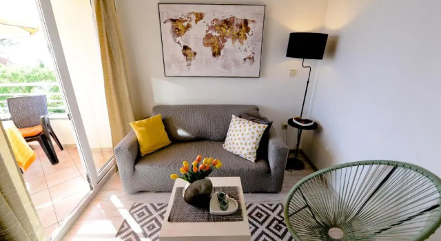 Апартаменты Superior c 1 комнатой с балконом и с видом на море Apartments Basioli