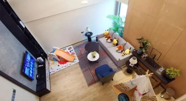 Семейный люкс Дуплекс c 1 комнатой Cresher Serviced Apartment