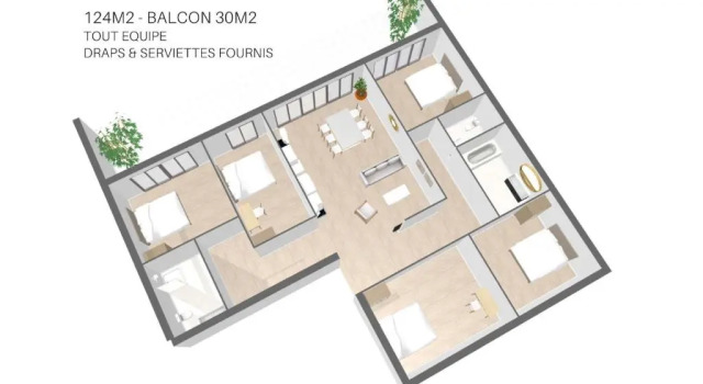 "Envie Lyonnaise" Location - 10 personnes - Terrasse - WIFI Fibre optique, Rezervasyon Daire  
