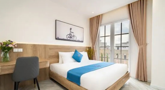 Люкс с красивым видом из окна Novus Sol Hotel & Apartment Sunset Town Phu Quoc