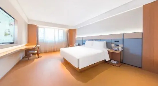 Люкс Deluxe JI Hotel (Haiyang Haibin Middle Road Ten-Thousand-Meter Bathing Beach)