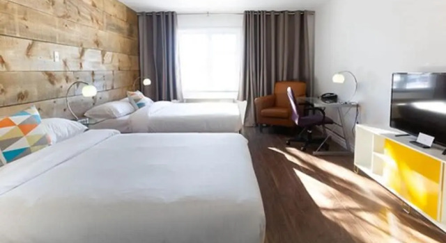Четырёхместный номер Deluxe Hôtel Énergie Shawinigan
