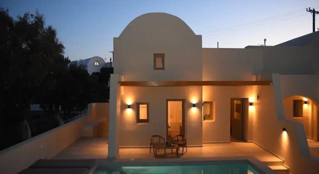 Вилла Santorini - Villa - Sleeps 4 - Pool - Parking