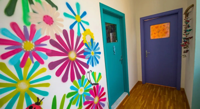Standard- familie værelse med havudsigt Eco Hostel Floreale