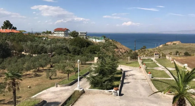 Вилла с видом на море Villa Korais Luxury 3br apt with sea view