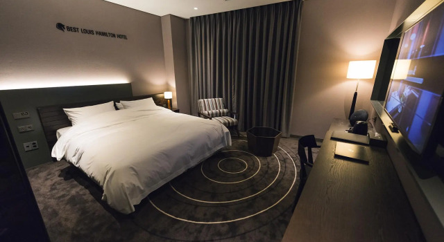 Номер Deluxe Best Louis Hamilton Hotel Changwon
