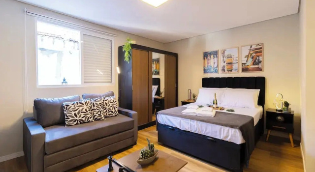 Апартаменты Classic Moderno no Gonzaga - Vila Belmiro
