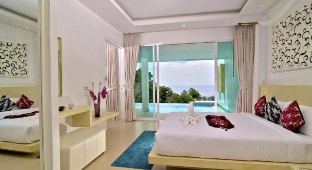 Люкс Grand Grand Bleu Ocean View Pool Suite
