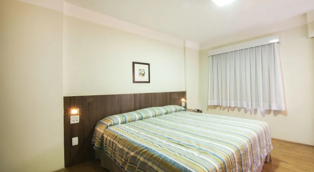 Двухместный номер Deluxe JR Hotel Ribeirão Preto
