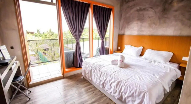 Двухместный номер Deluxe с балконом Rick Resort Teluk Intan