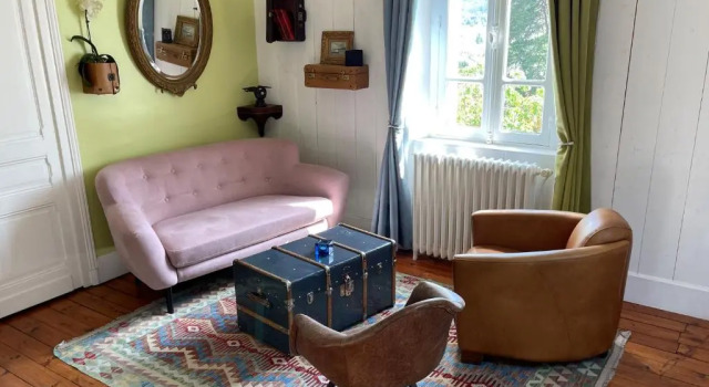 Двухместный номер Standard с видом на сад Chambres dHôtes Couleurs du Temps
