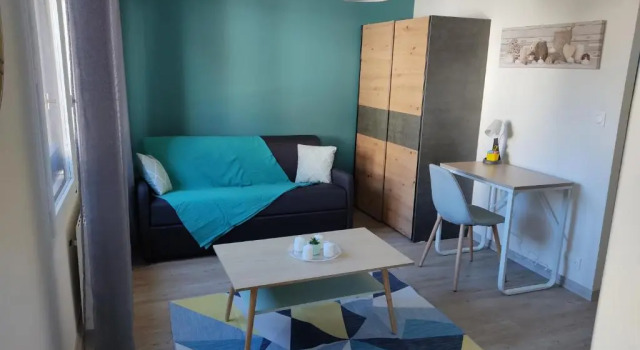 studio cosy proche du centre + parking gratuit