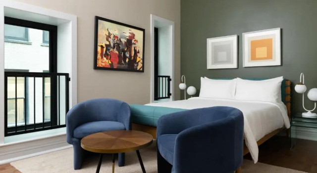 Студия Sonder Jewelers Row Apartments Millenium Park