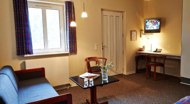 Komfort- dobbelt værelse Hotel Lyngheden