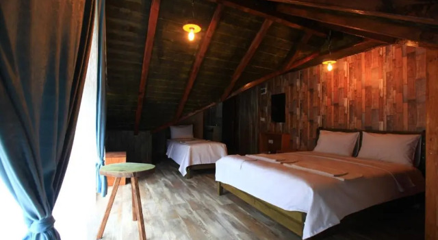 Четырёхместный номер Deluxe Elikti Otel
