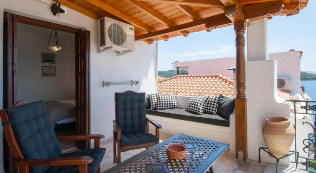 Двухместный номер Standard с видом на море Chrysoulas Guest House