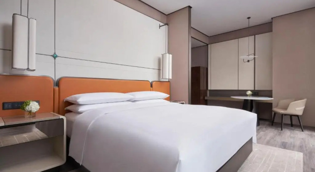 Двухместный номер Deluxe Tianjin Marriott Hotel National Convention and Exhibition Center