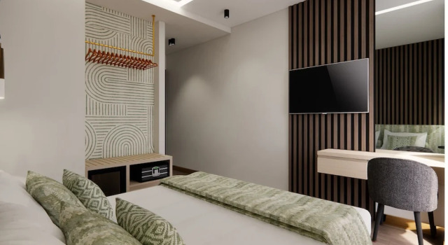 Номер Standard с балконом Отель Chrispy City Living
