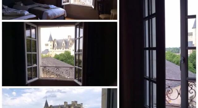 Номер Deluxe Logis Hôtel Le Bussy