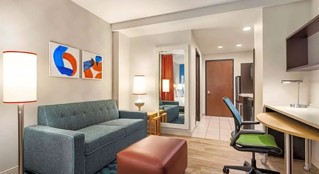 Двухместная студия для гостей с ограниченными возможностями Home2 Suites Long Island City/Manhattan View