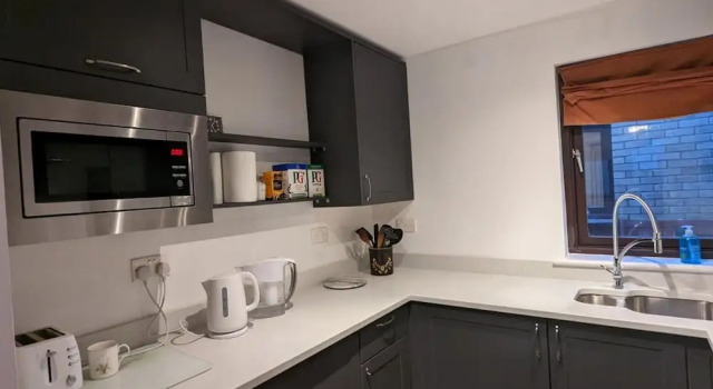 Апартаменты c 1 комнатой с балконом NEW Bright and Sunny Flat in Oxford City Centre
