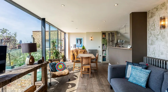 Апартаменты Stunning Penthouse Apartment Near Battersea Park